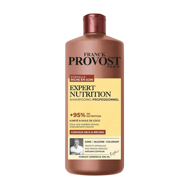 franck-provost-expert-nutrition-shampooing-karit-coco-500-ml-pour-cheveux-secs-s image 1