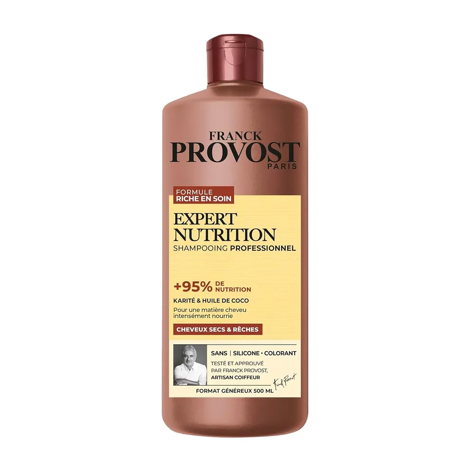 franck-provost-expert-nutrition-shampooing-karit-coco-500-ml-pour-cheveux-secs-s image 1