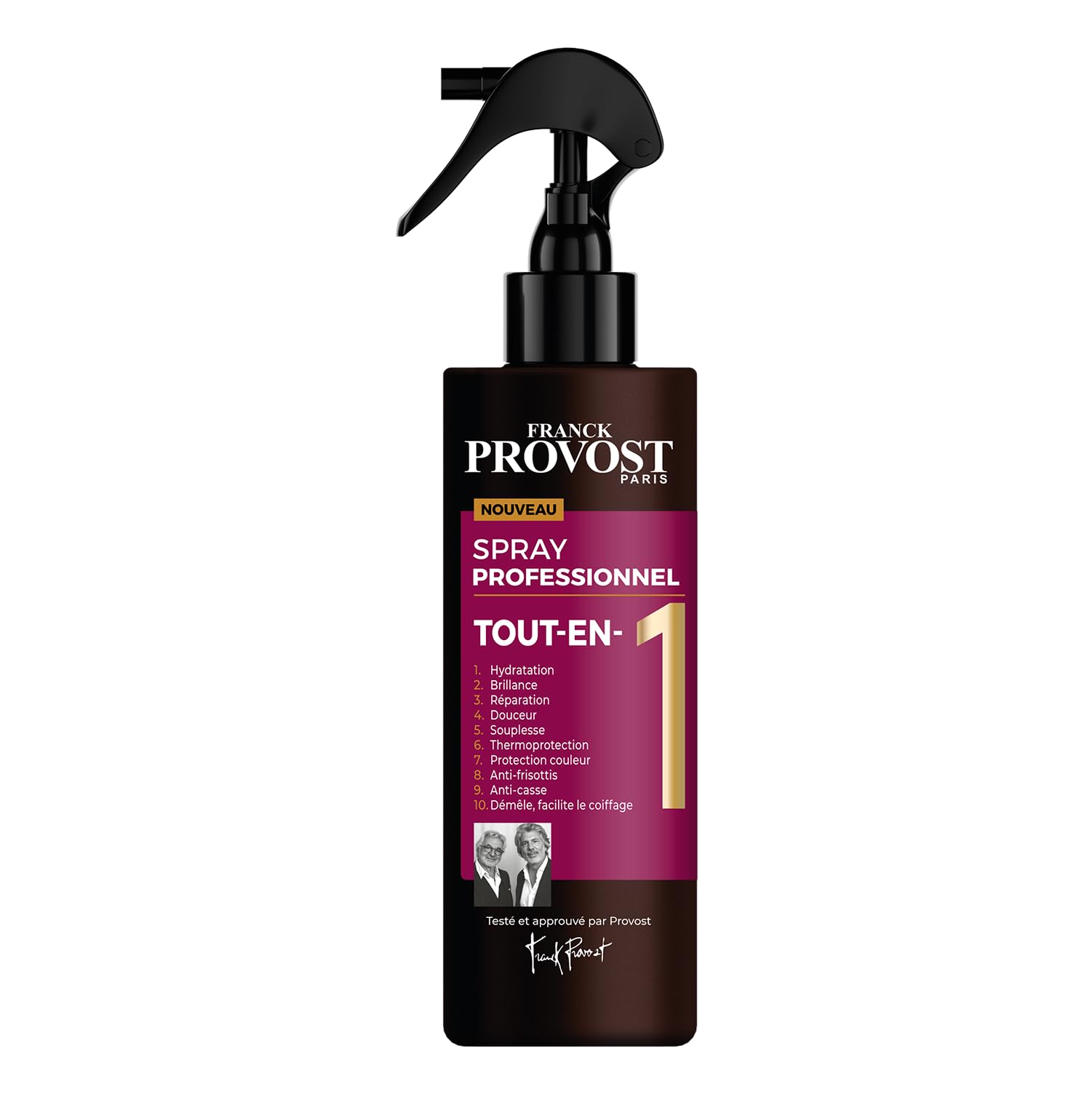 franck-provost-spray-professionnel-tout-en-1-190-ml-10-b-n-fices-thermoprotectio image 1