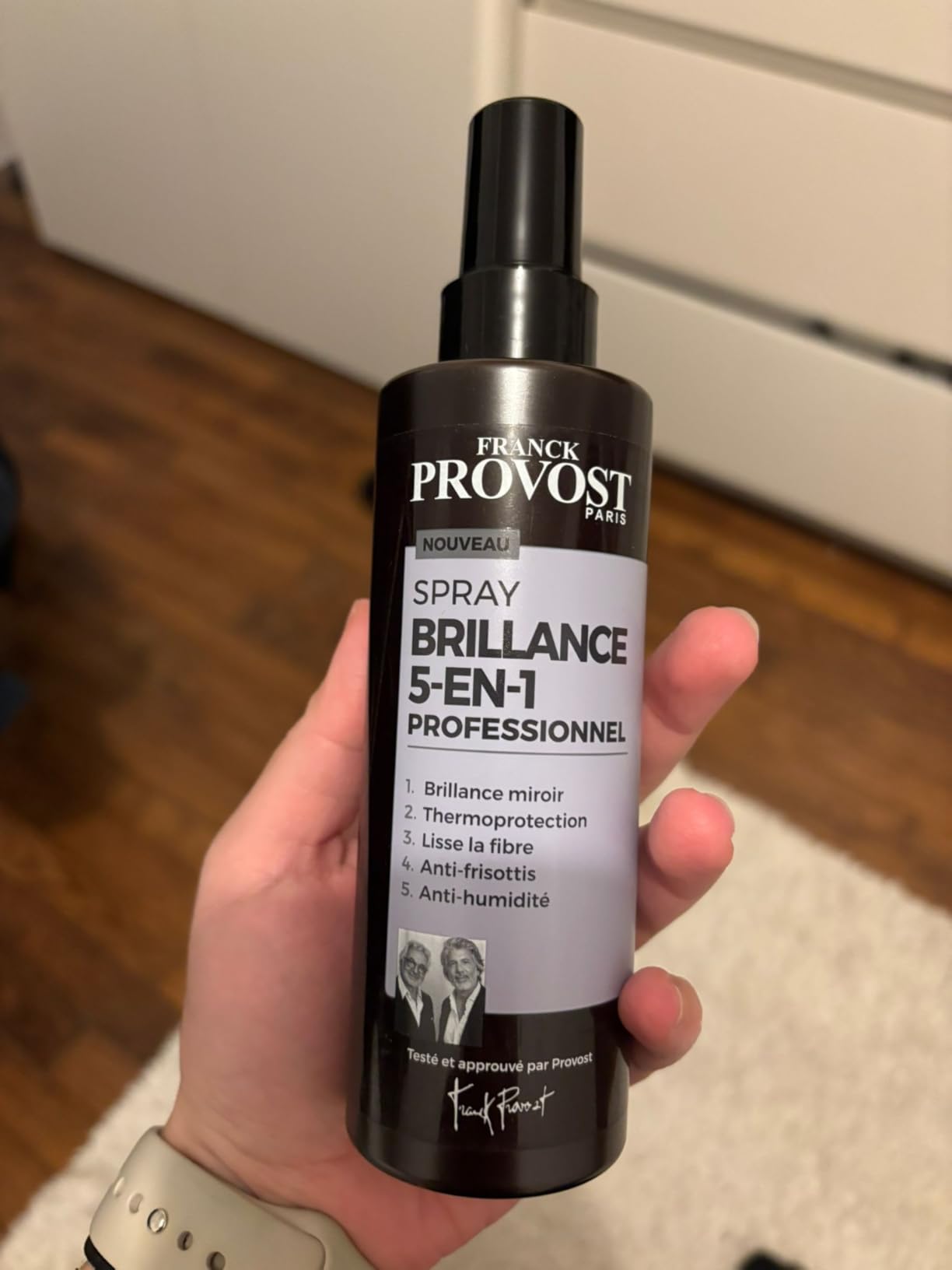 Très bon spray thermoprotecteur
