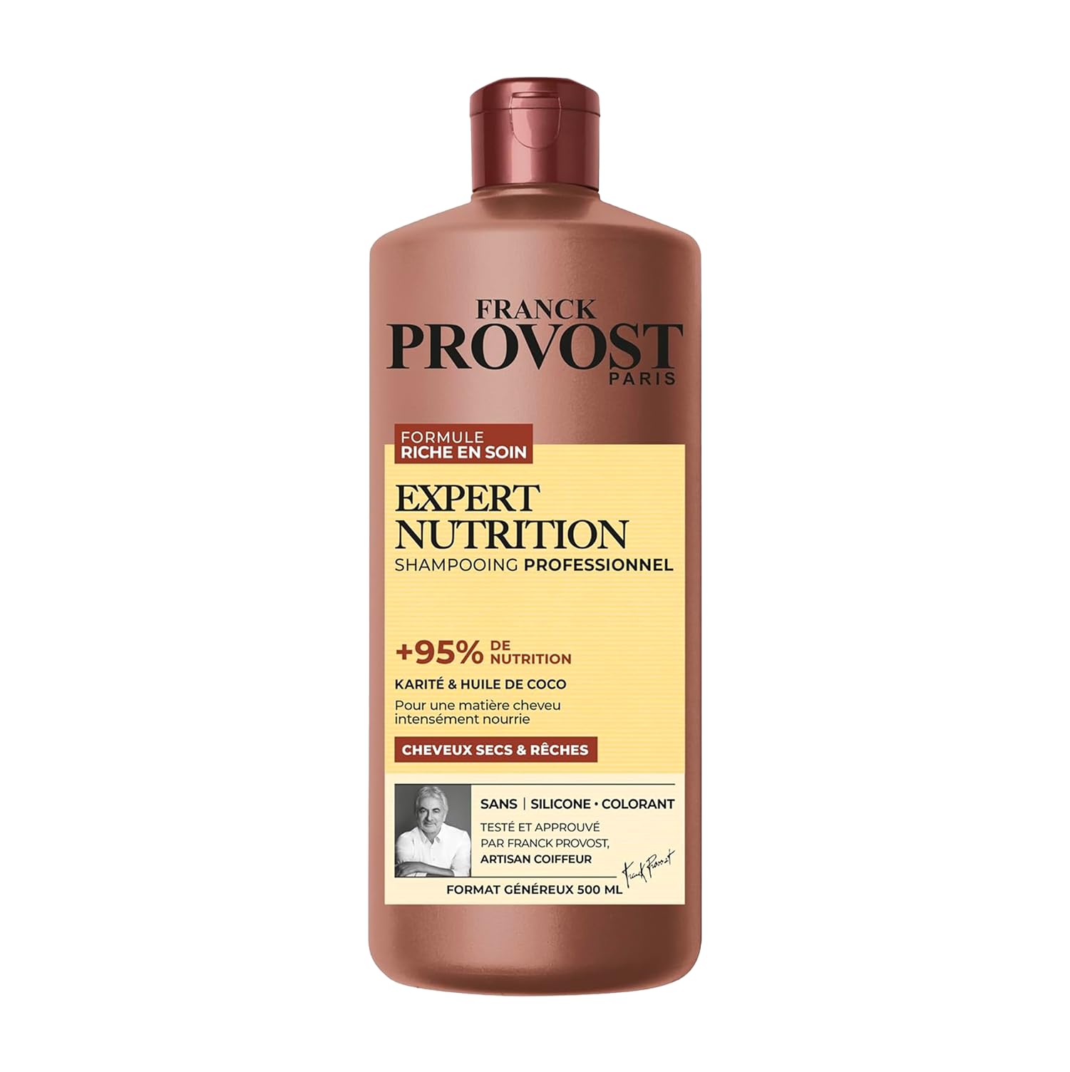 franck-provost-expert-nutrition-shampooing-karit-coco-500-ml-pour-cheveux-secs-s image 1