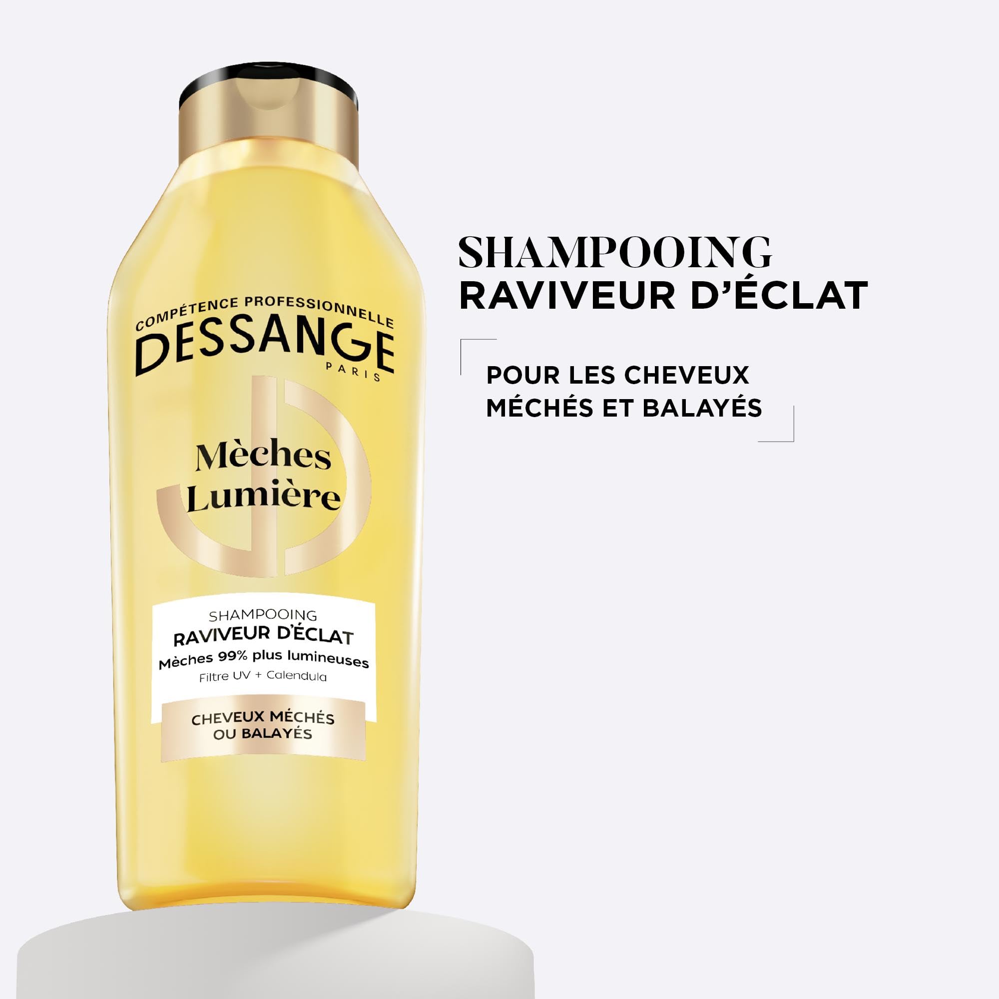 dessange-m-ches-lumi-re-shampooing-raviveur-d-clat-calendula-filtre-uv-280-ml image 2