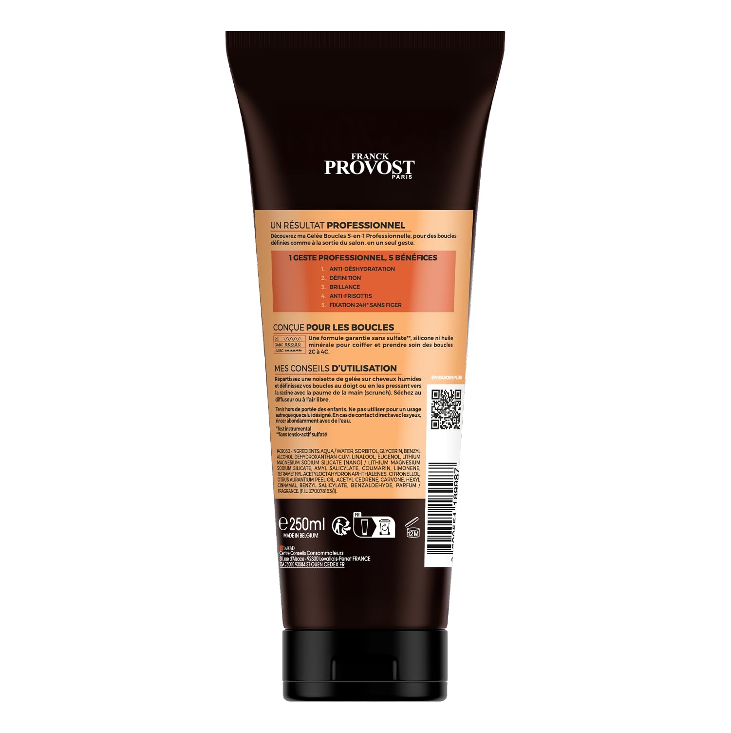 franck-provost-gel-e-boucles-professionnelle-5-en-1-250-ml-d-finition-24h-hydrat image 2