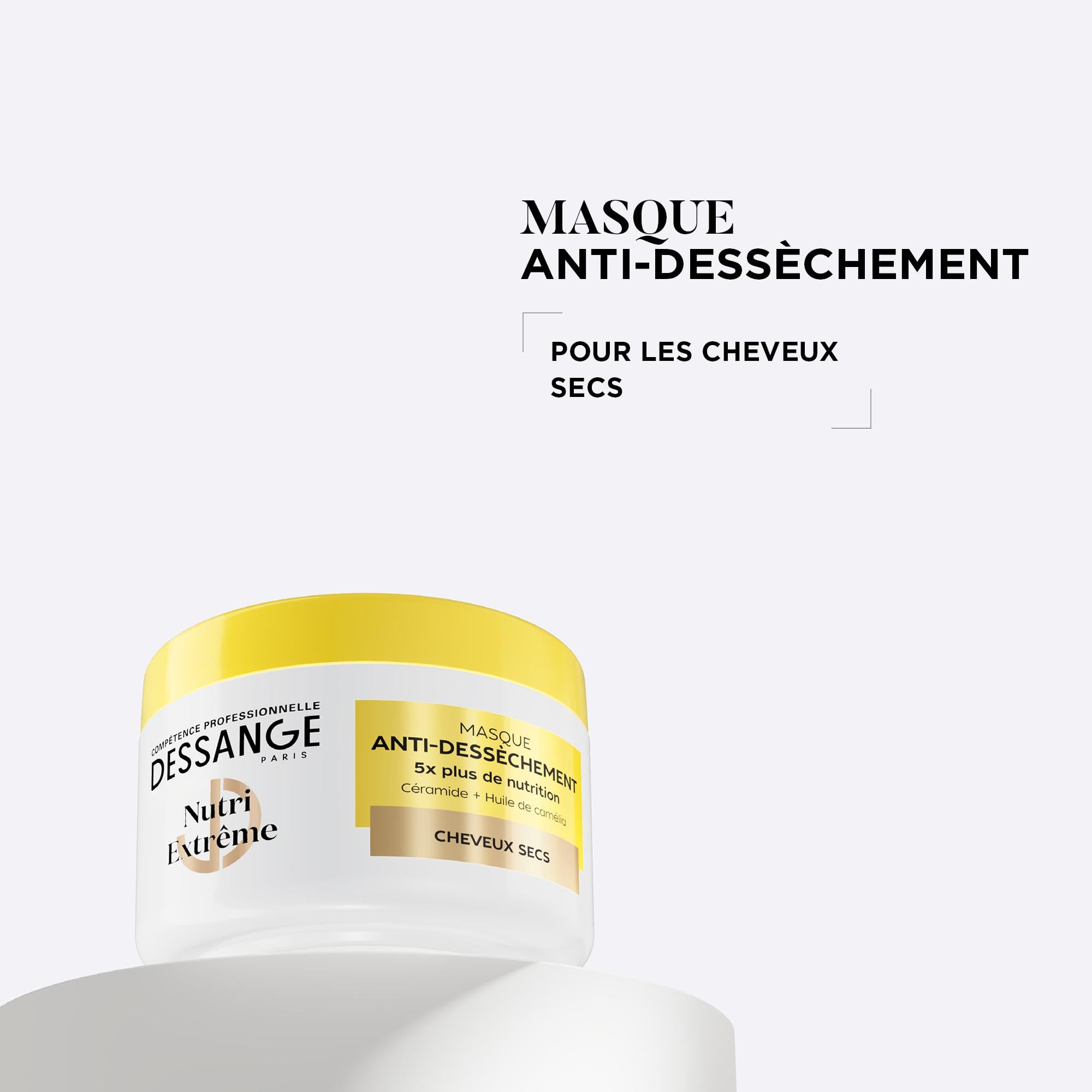 dessange-nutri-extr-me-masque-cheveux-secs-c-ramide-huile-de-cam-lia-280-ml image 2