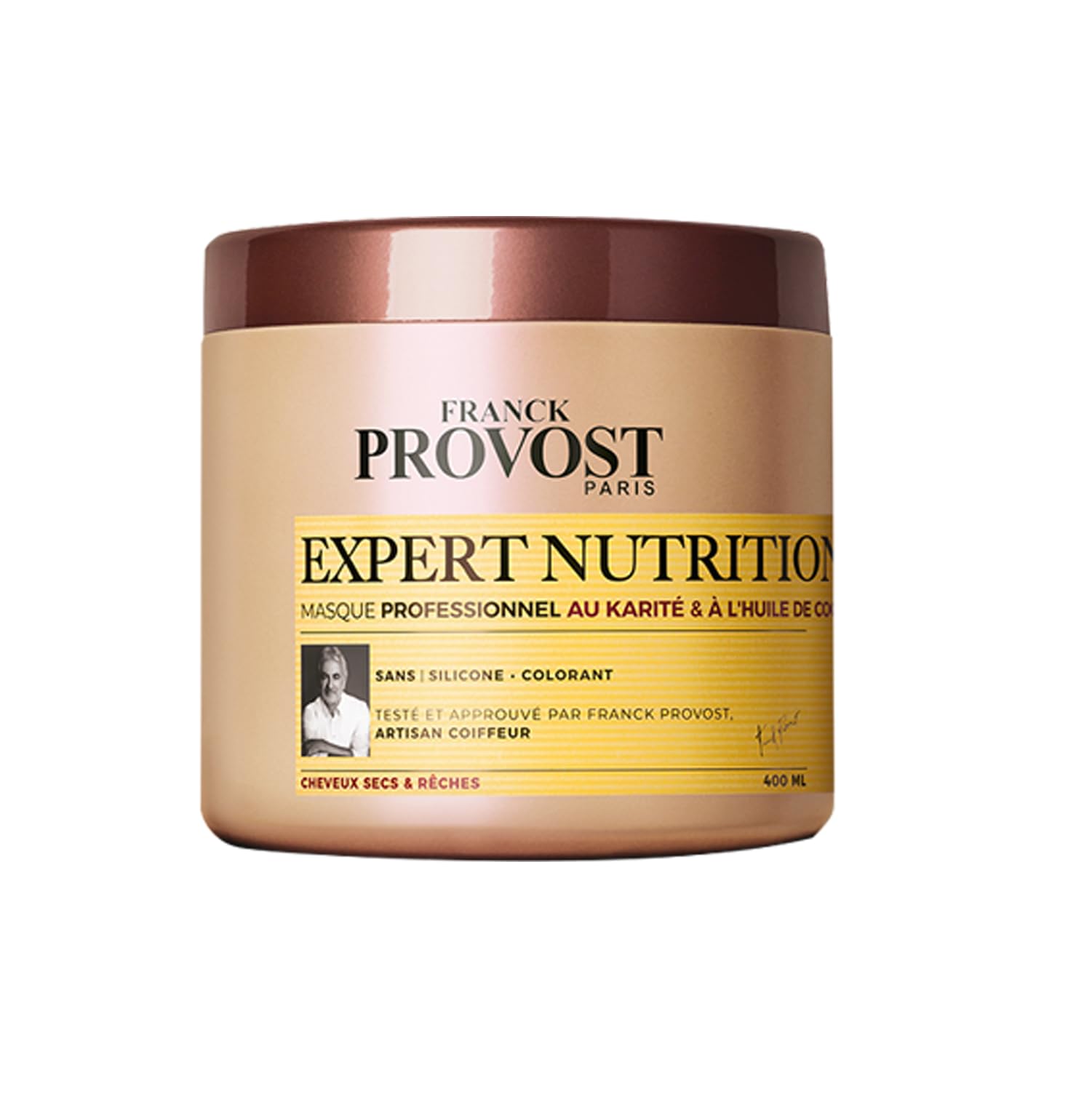 franck-provost-expert-nutrition-masque-karit-400-ml-pour-cheveux-secs-sans-silic image 1