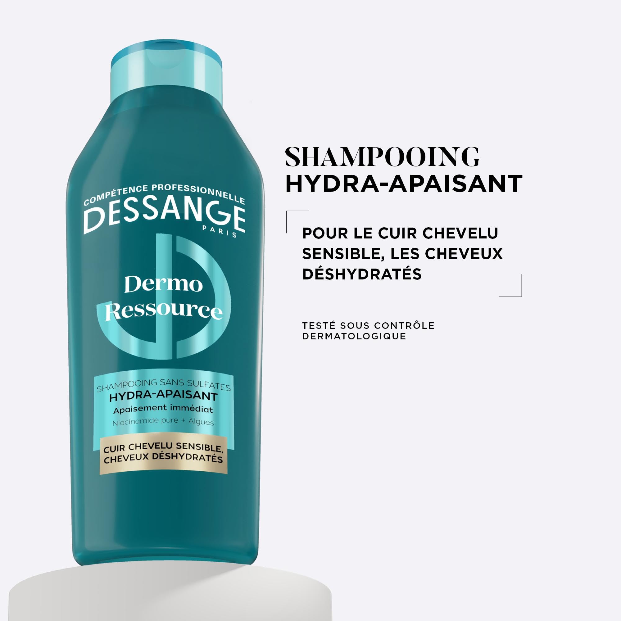 dessange-dermo-ressource-shampooing-hydra-apaisant-sans-sulfates-algues-niacinam image 2