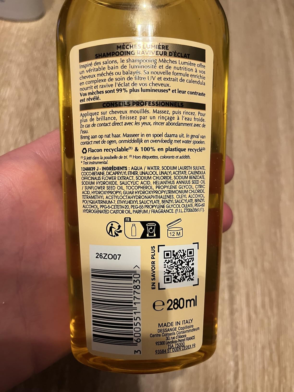 Très satisfaite