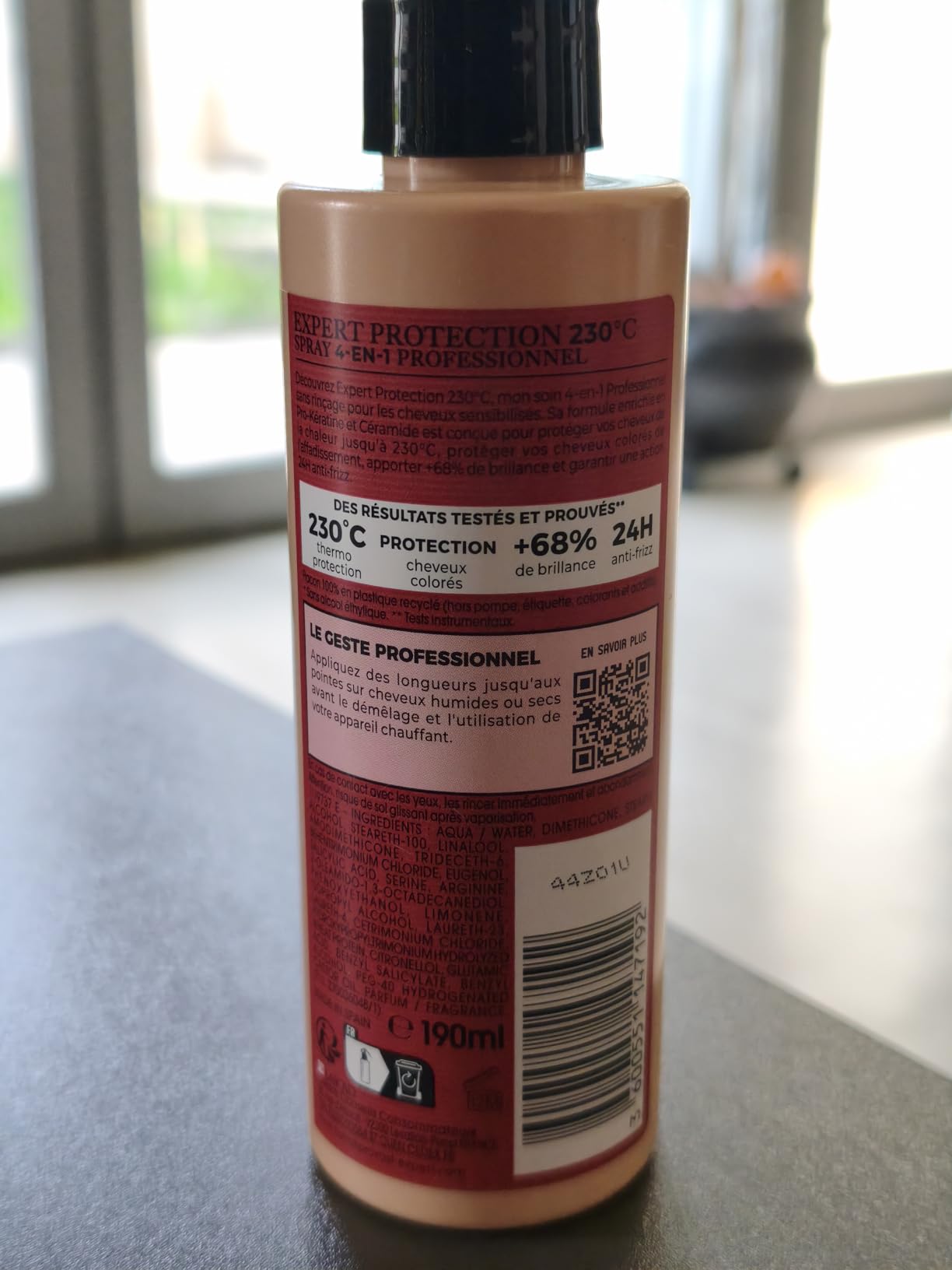 Très bon anti-frizz
