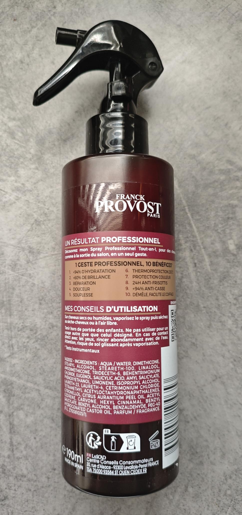 Très bon spray